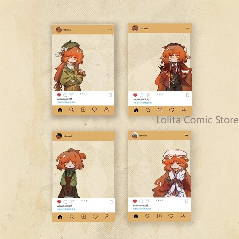 Photography Desk - Anime Limbus Company Ishmael transparent card