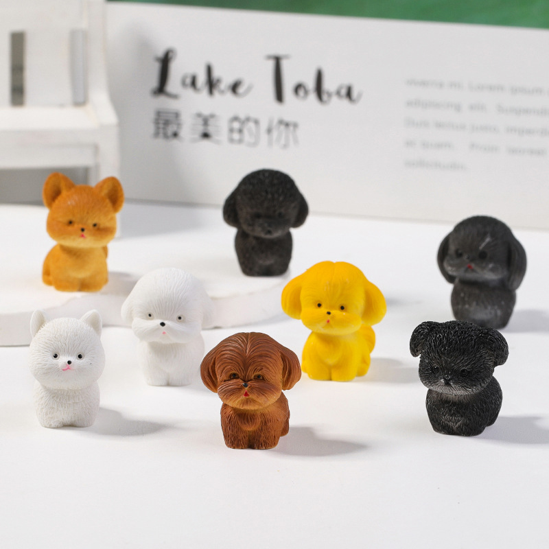 Photography Desk - Mini Cute Dog Cartoon Dog Model