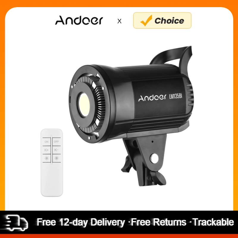 Strobe Light Studio - Andoer LM135Bi Portable LED Photography Fill