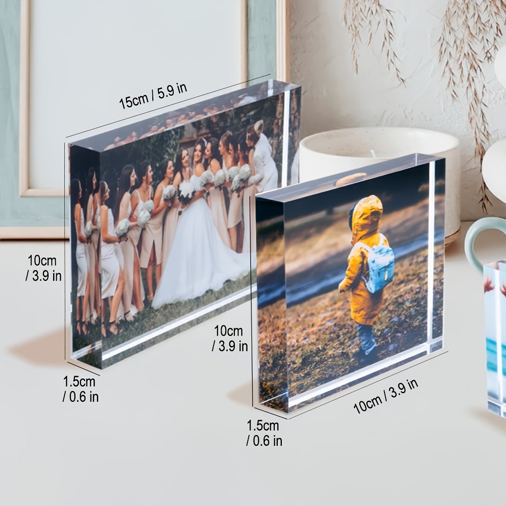 Photography Exhibition - Personalized 3D Acrylic Photo Block -