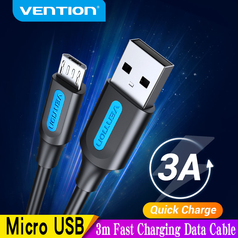 Xiaomi Photography Kit - Vention Micro USB Cable 3A Nylon