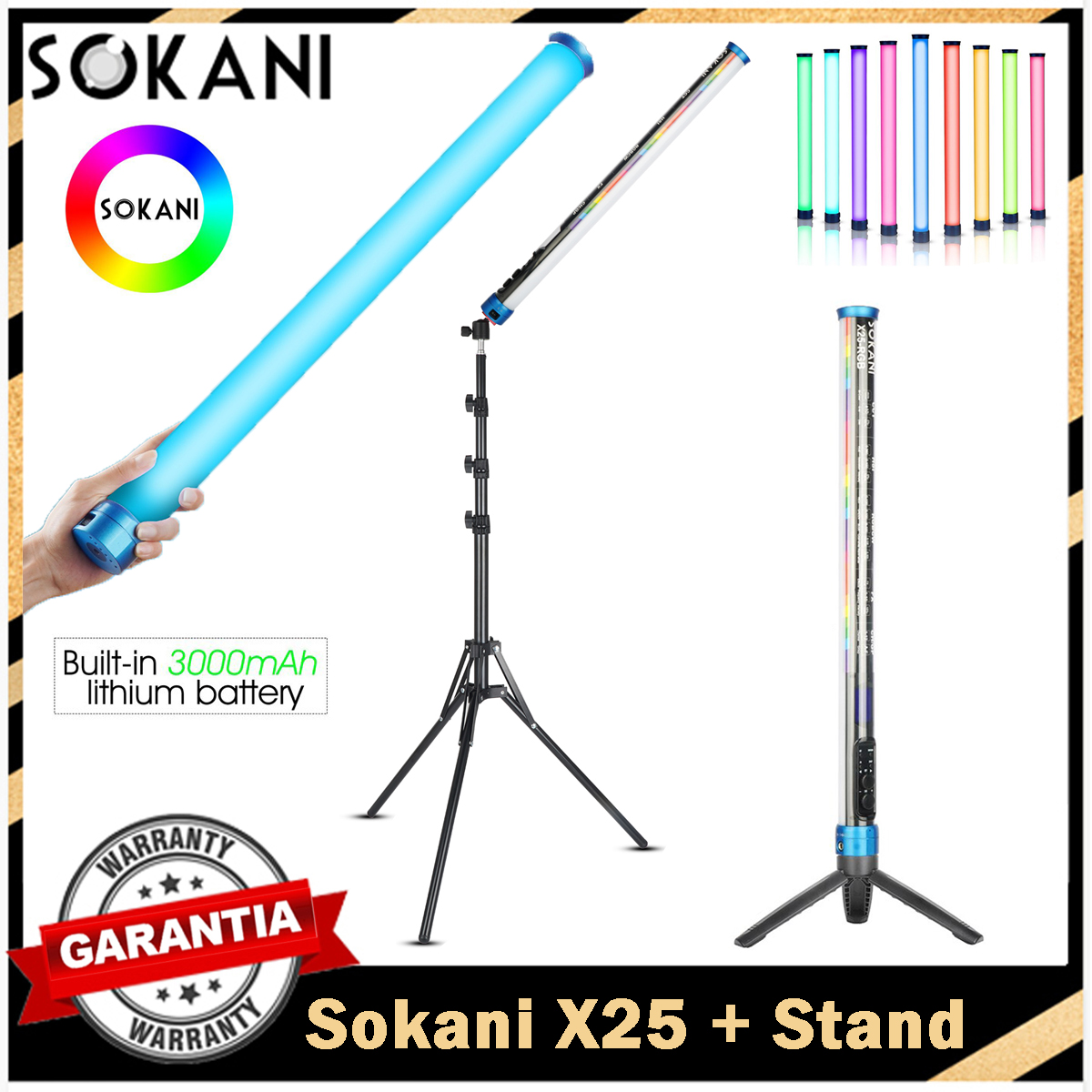 Strobe Light Studio - Sokani X25 RGB LED Video Light