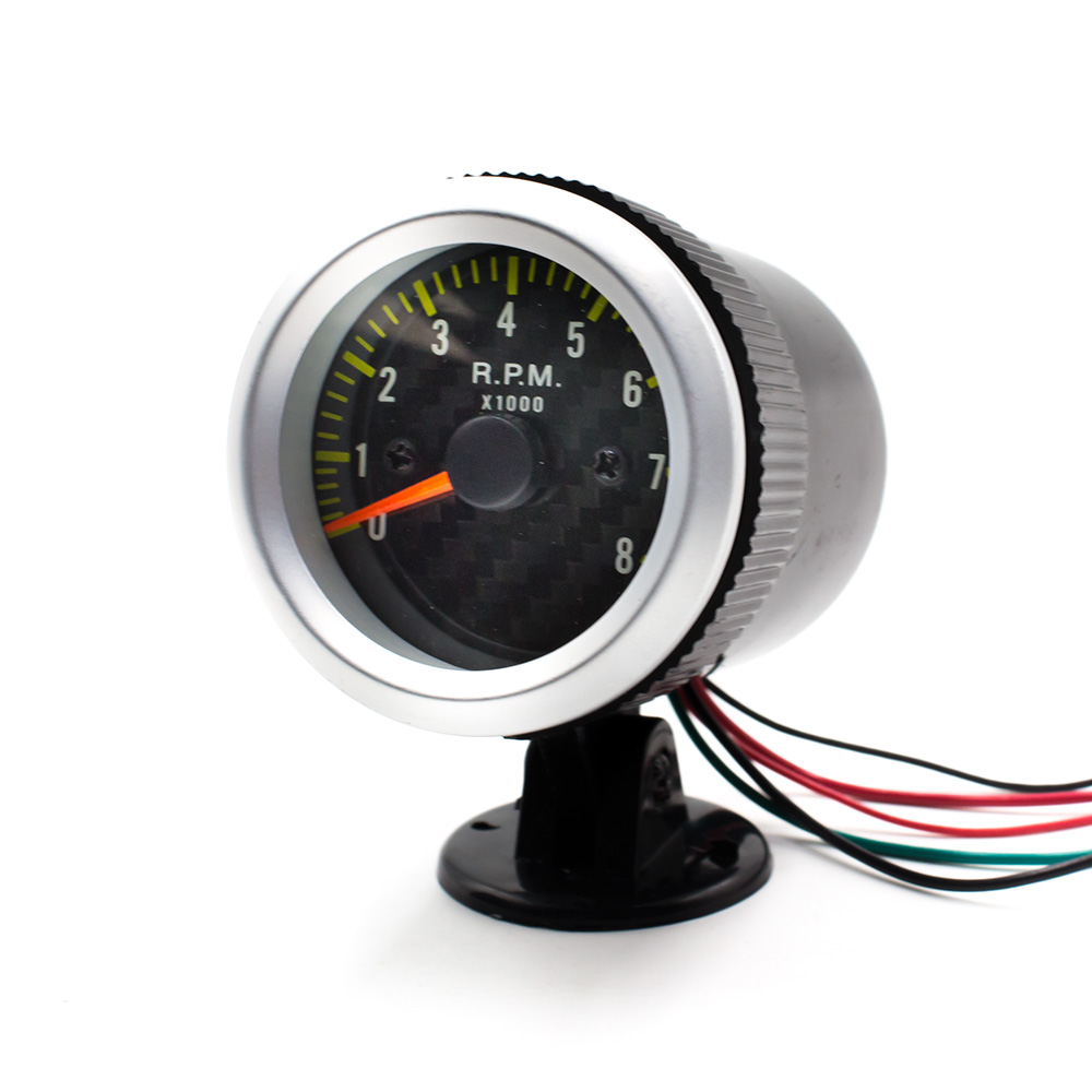 Light Meter Incident - 2'' 52mm Universal Auto Tachometer White