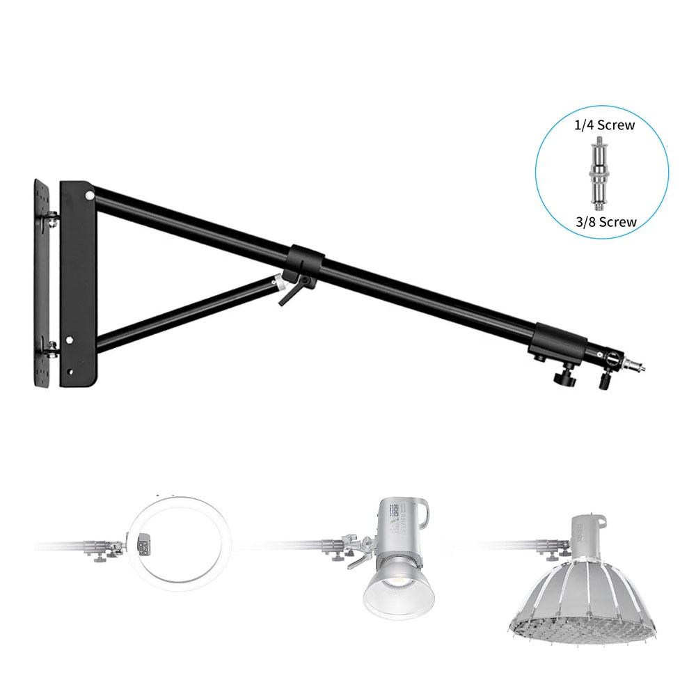100/135/ 170cm Wall Mounting T - Strobe Light Studio review and price