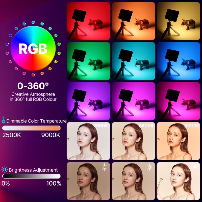 ULANZI LT002 RGB Video Light,  - Strobe Light Studio review and price