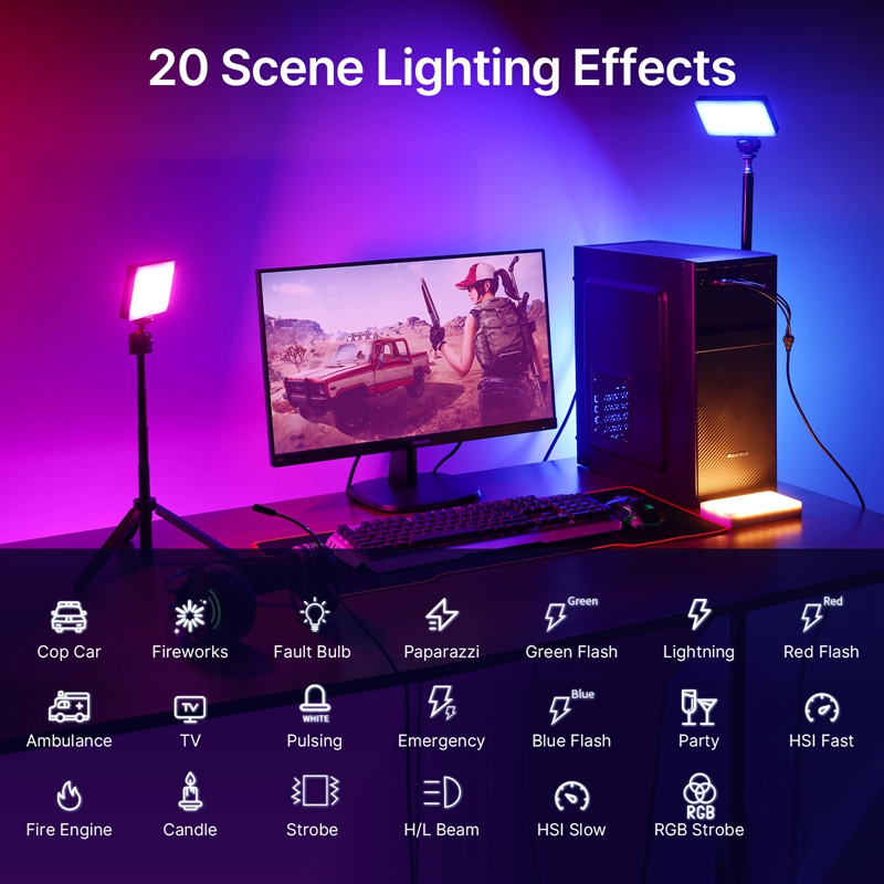 ULANZI LT002 RGB Video Light,  - Strobe Light Studio review and price