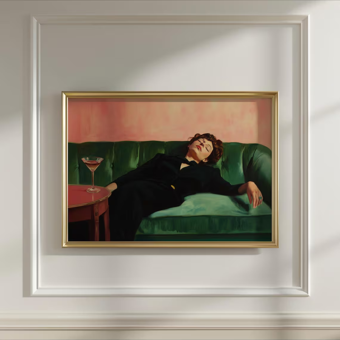 Woman on Couch with Martini |  - Photography Hobby review and price