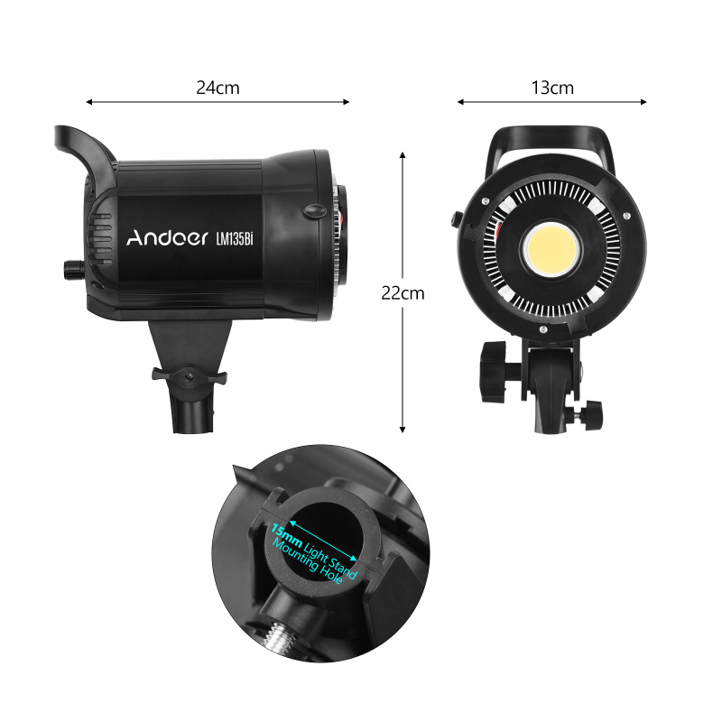 Andoer LM135Bi Portable LED Ph - Strobe Light Studio review and price