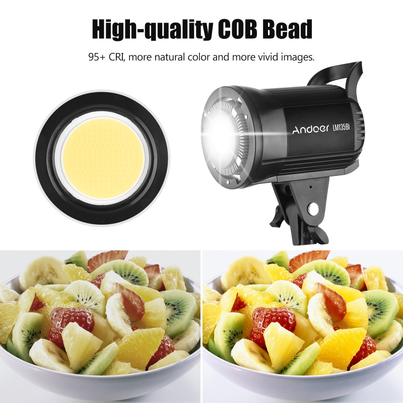 Andoer LM135Bi Portable LED Ph - Strobe Light Studio review and price