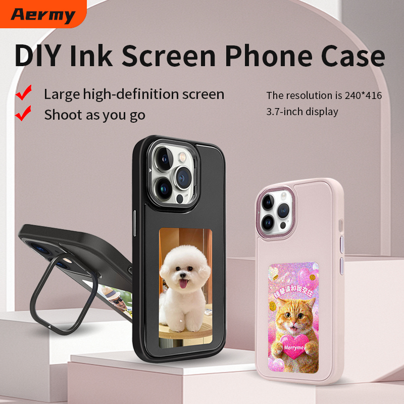 NFC Smart E-ink Phone Case DIY - Photography Exhibition review and price