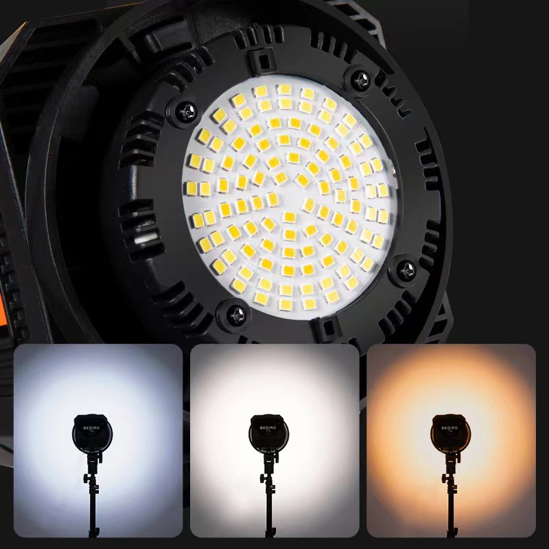 300W Sun Lamp LED Video Light  - Strobe Light Studio review and price