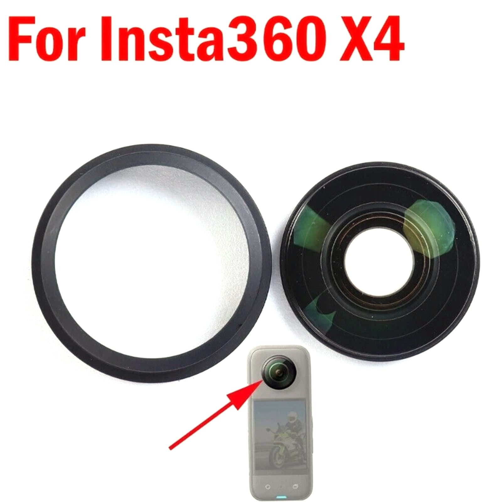 Lens Glass For Insta360 One X4 - Insta360 Camera X4 review and price