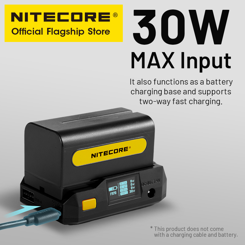 NITECORE BAP10 NP-F Battery Ad - Photography Videography review and price