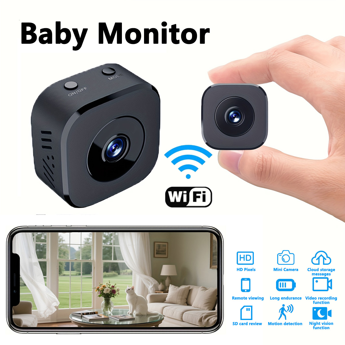 1080P HD Mini WiFi Camera Indo - Photography Videography review and price