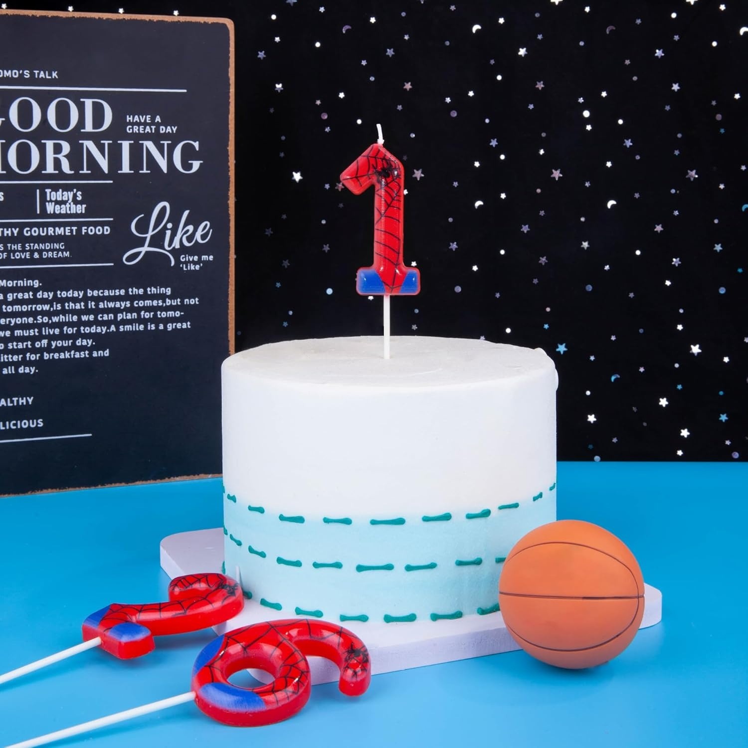 Spider Party 0-9 Birthday Cand - Photography Exhibition review and price