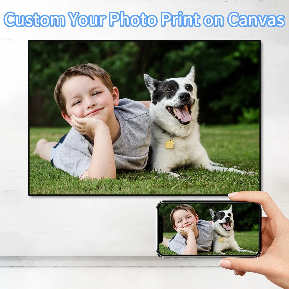Custom Canvas Painting for Fam - Photography Poster review and price