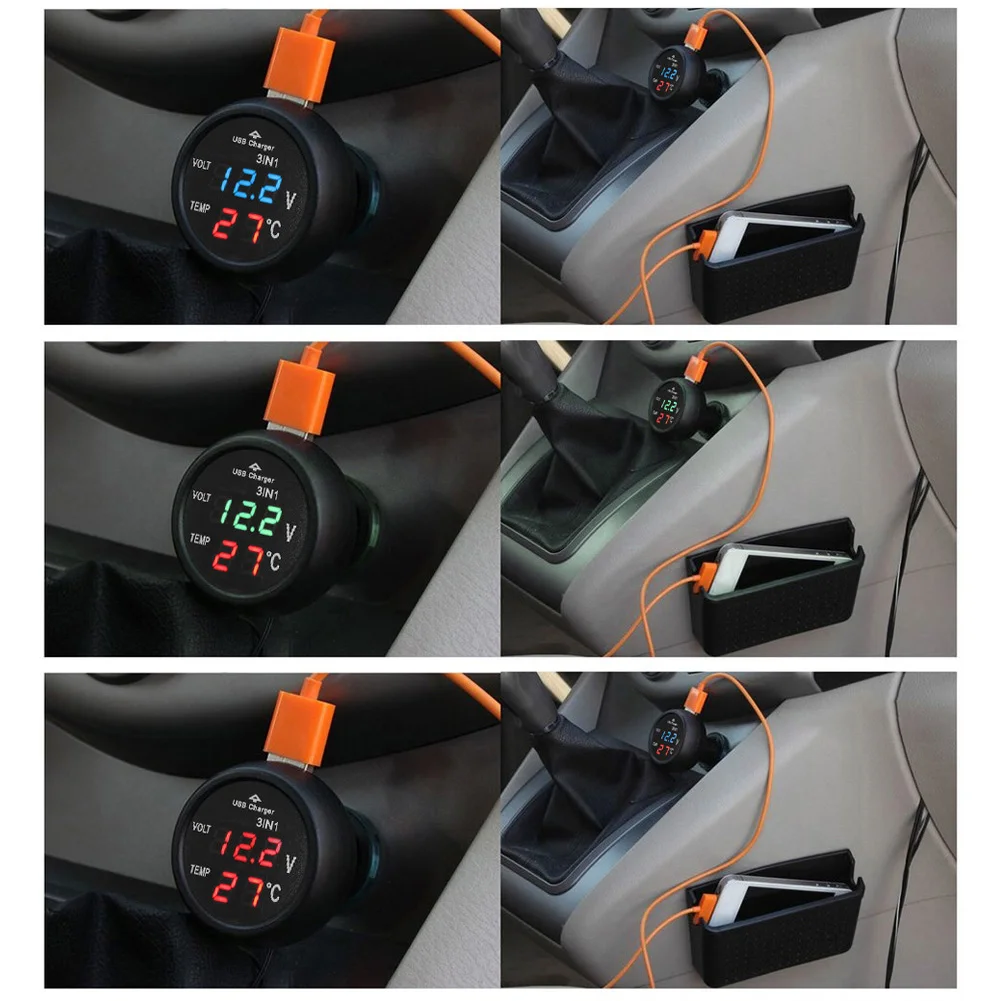 3 in 1 12/24V Car Volt Meter W - Light Meter Incident review and price