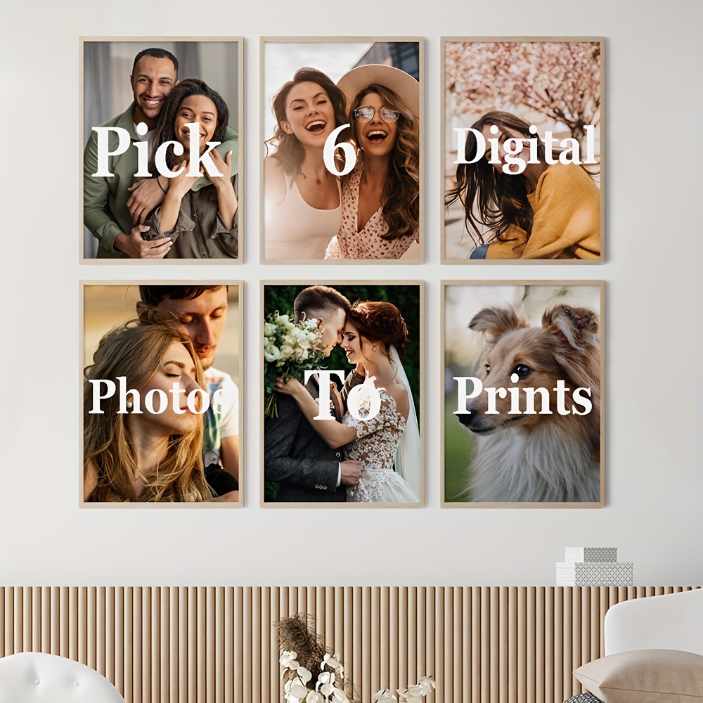 6pcs/set Custom Canvas Prints  - Photography Poster review and price