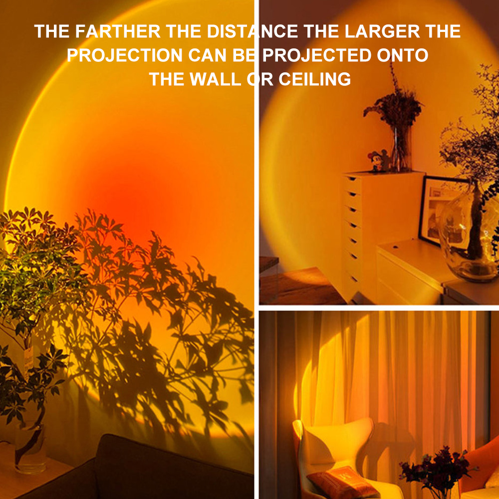 USB Sunset Lamp Projector Led  - Photography Desk review and price